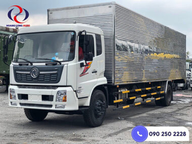 Xe Tải Dongfeng 2 Chân Thùng Inox