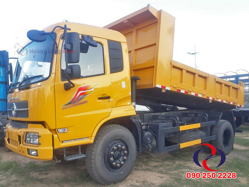 Xe tải ben 8 tấn Dongfeng Hoàng Huy 2016