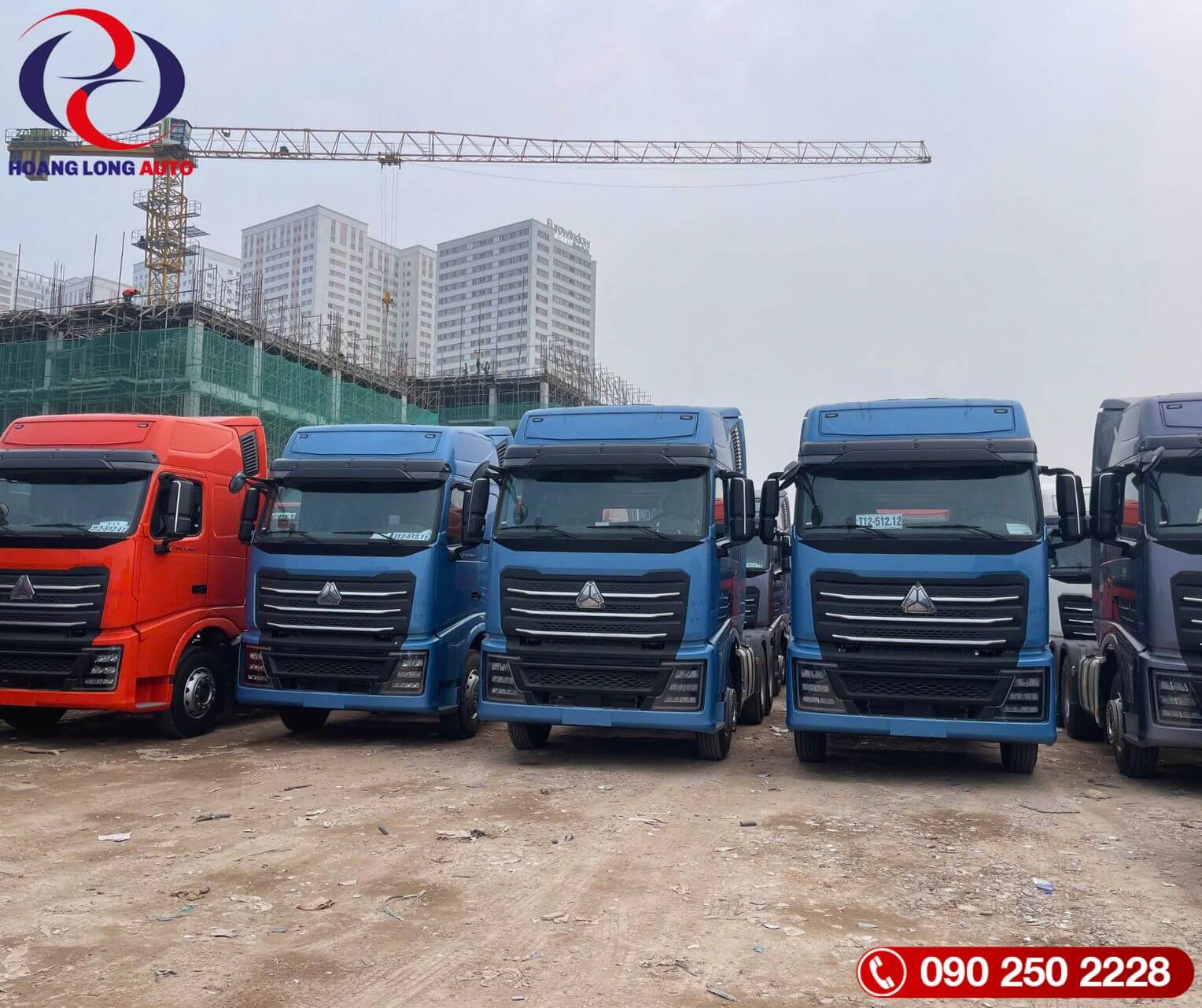 Howo TH7 460 4 Lễ bàn giao xe