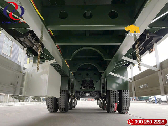 Sơ mi rơ mooc khung mui 2 Sơ mi rơ mooc khung mui 2