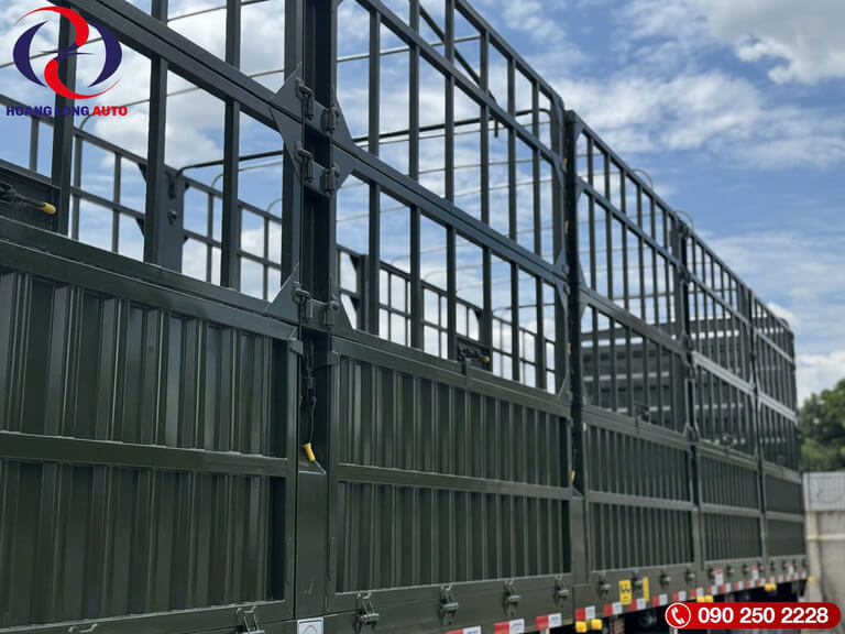 Sơ mi rơ mooc khung mui 3 Sơ mi rơ mooc khung mui 3