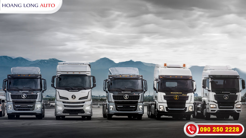 Các mẫu xe Shacman tại đại lý chính thức Các mẫu xe Shacman tại đại lý chính thức