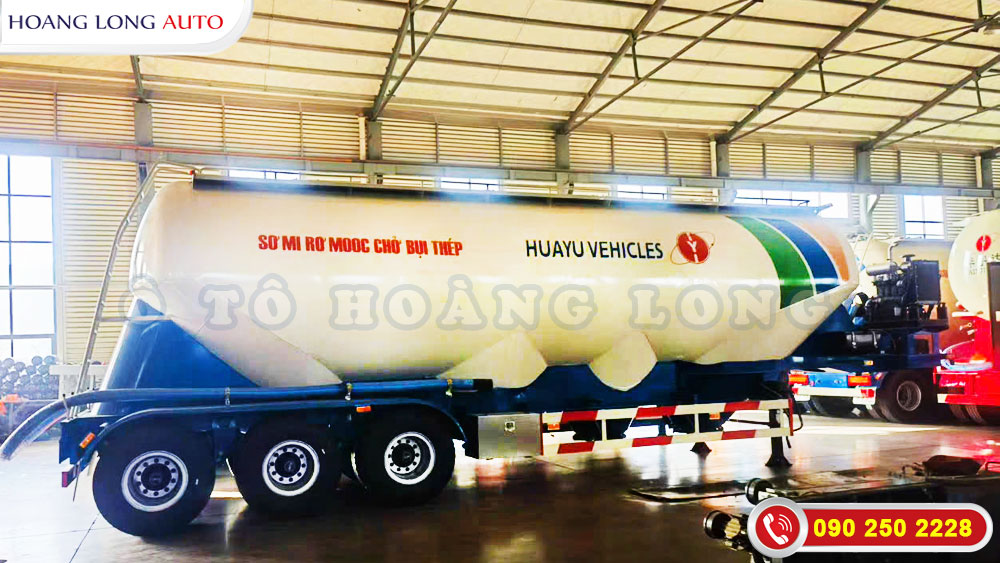 Mooc bồn 3 rốn chở bụi thép