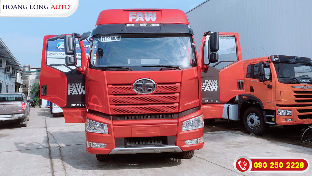 xe tải Faw 2 cầu màu đỏ xe tải Faw 2 cầu màu đỏ