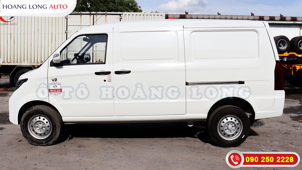 Xe tải van Veam V2 cho thuê tại Ô Tô Hoàng Long