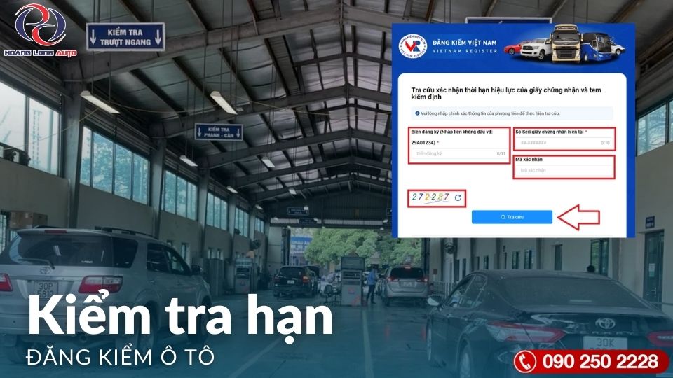 kiểm tra hạn đăng kiểm ô tô kiểm tra hạn đăng kiểm ô tô