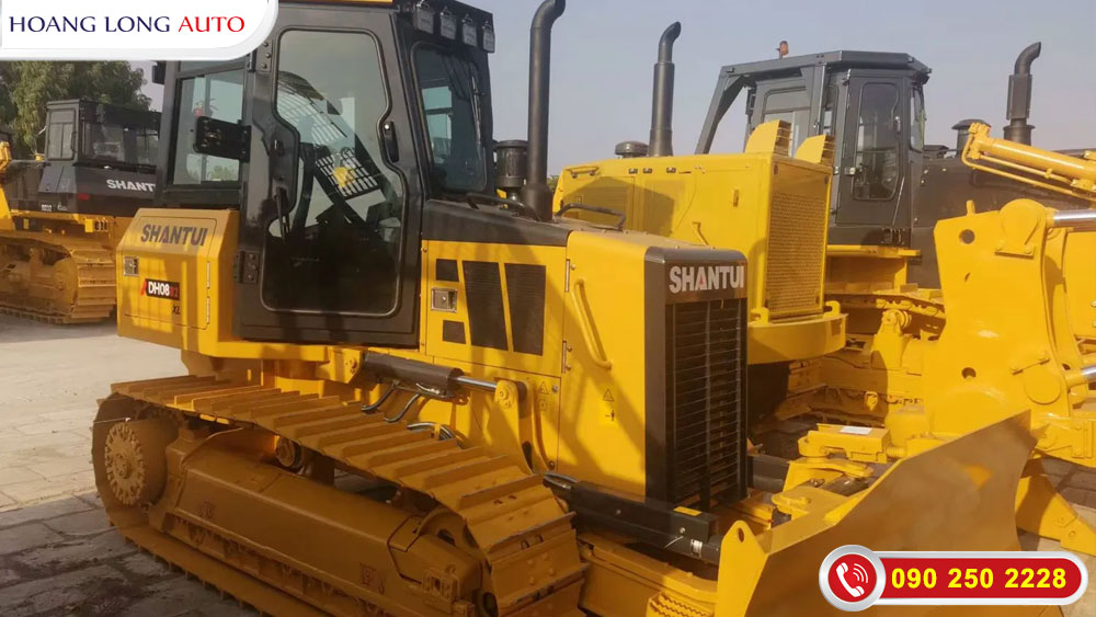 Lô Xe Ủi Bánh Xích DH08 B3 Shantui Sinotruk Mới Về