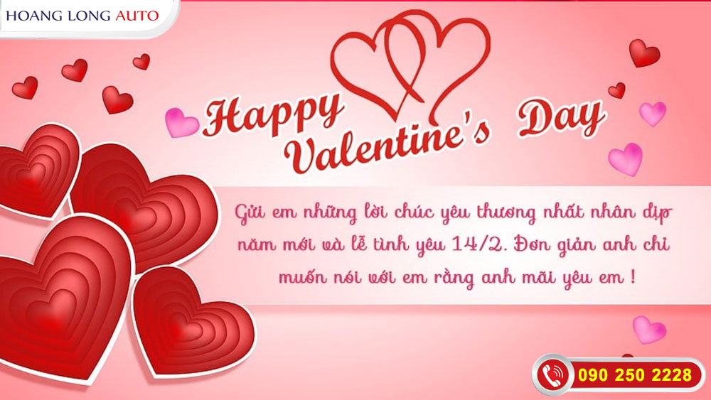 TOP lời chúc 14 2 Valentine 2026