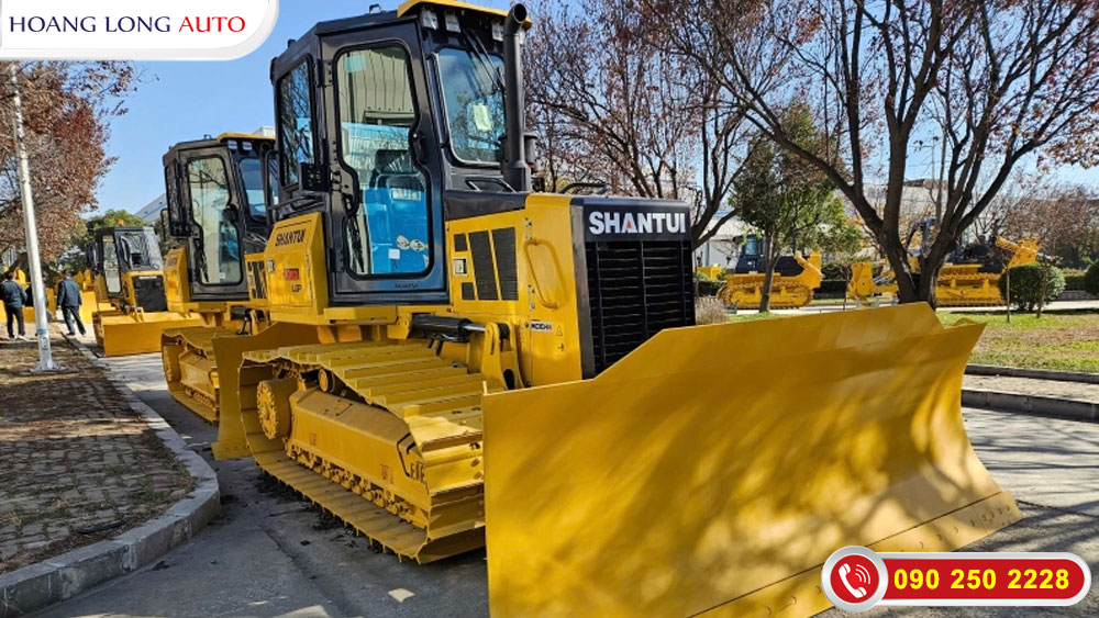 Xe ủi công trình Shantui DH10 B3 Sinotruk bánh xích