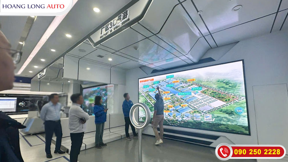 Thuyết trình về quy mô nhà máy Shacman