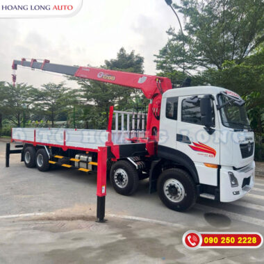 Xe tải gắn cẩu Dongfeng