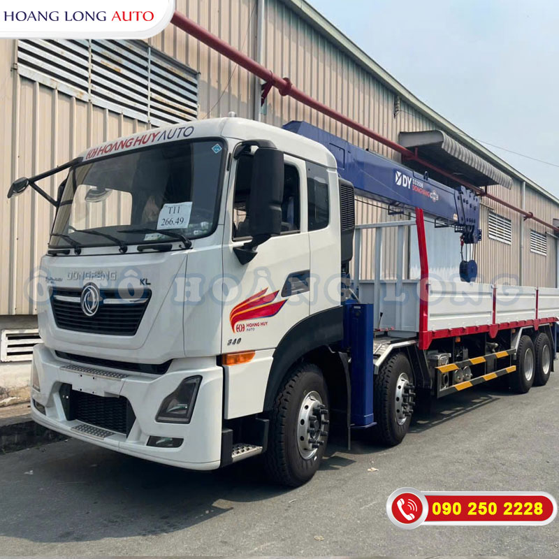 Xe tải gắn cẩu Dongfeng cao cấp Xe tải gắn cẩu Dongfeng cao cấp