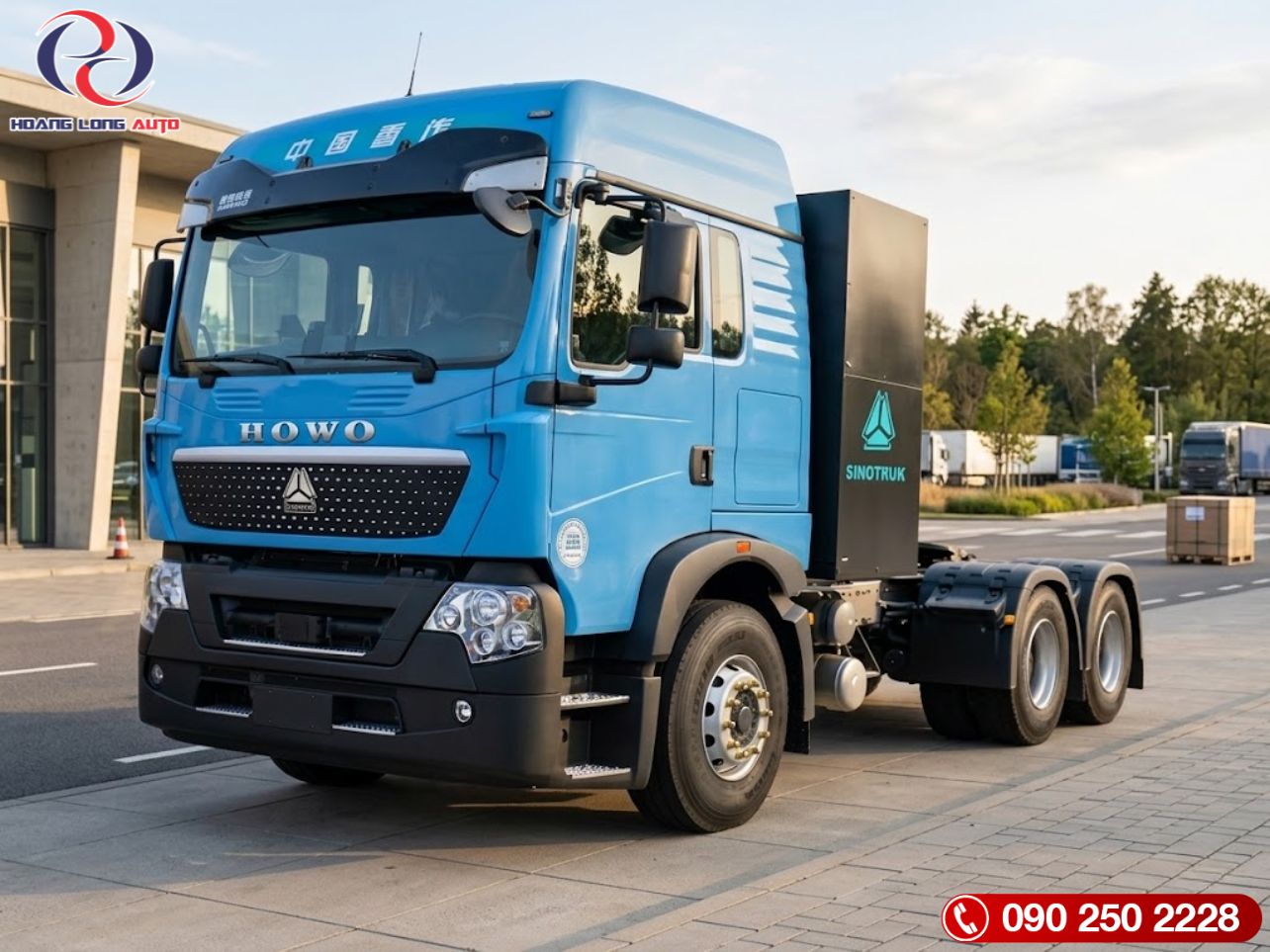 ĐẦU KÉO ĐIỆN CNHTC TX 6X4