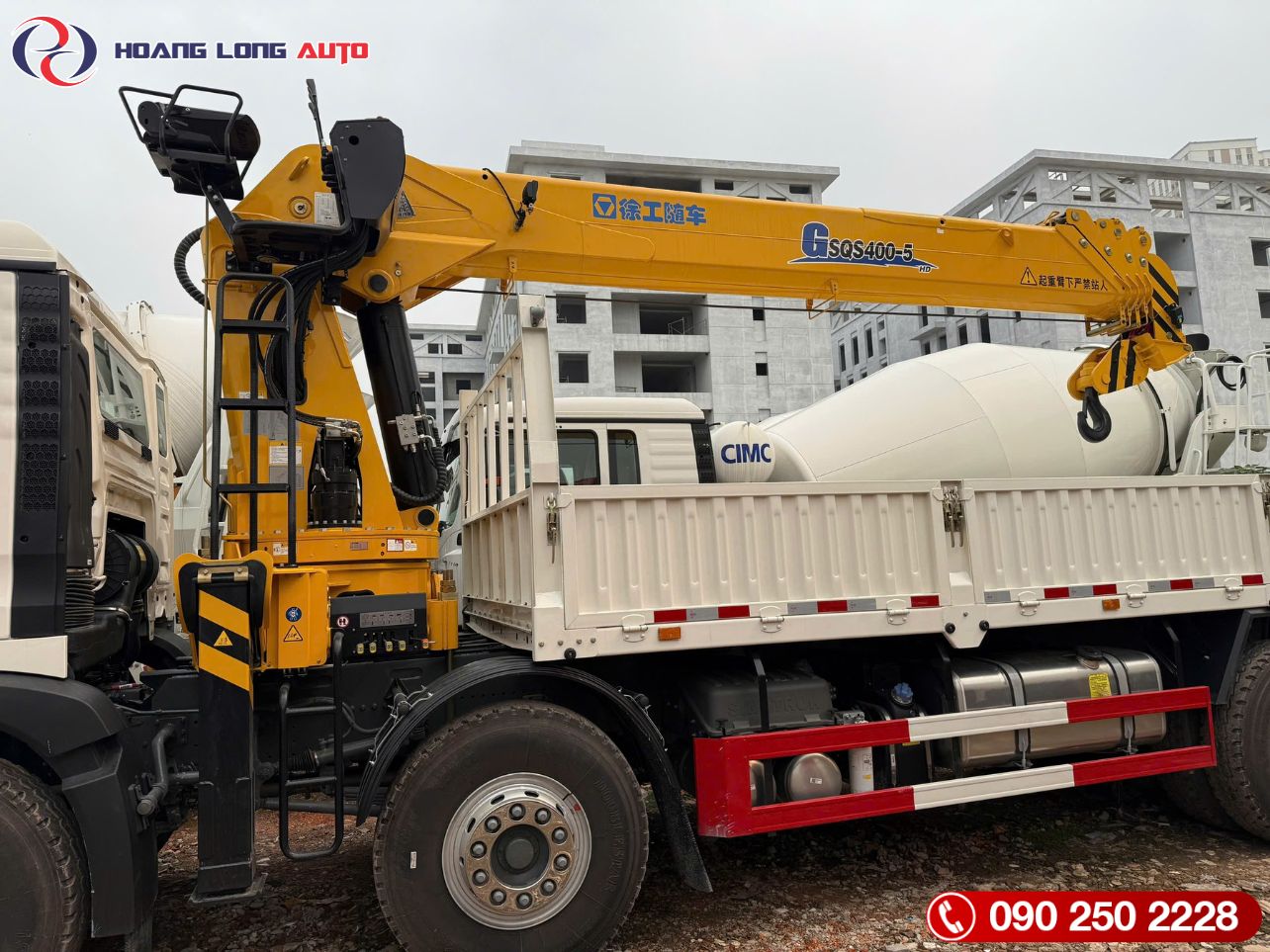 Xe Cẩu HOWO 4 Chân Cần 16 Tấn (4) Xe Cẩu HOWO 4 Chân Cần 16 Tấn (4)