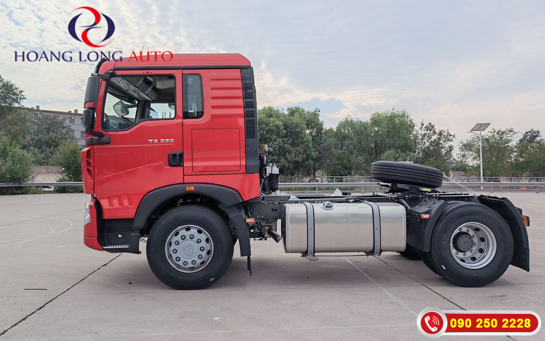 Xe đầu kéo Howo phiên bản nằm trong nhóm TOP dòng 320HP hoặc tương đương