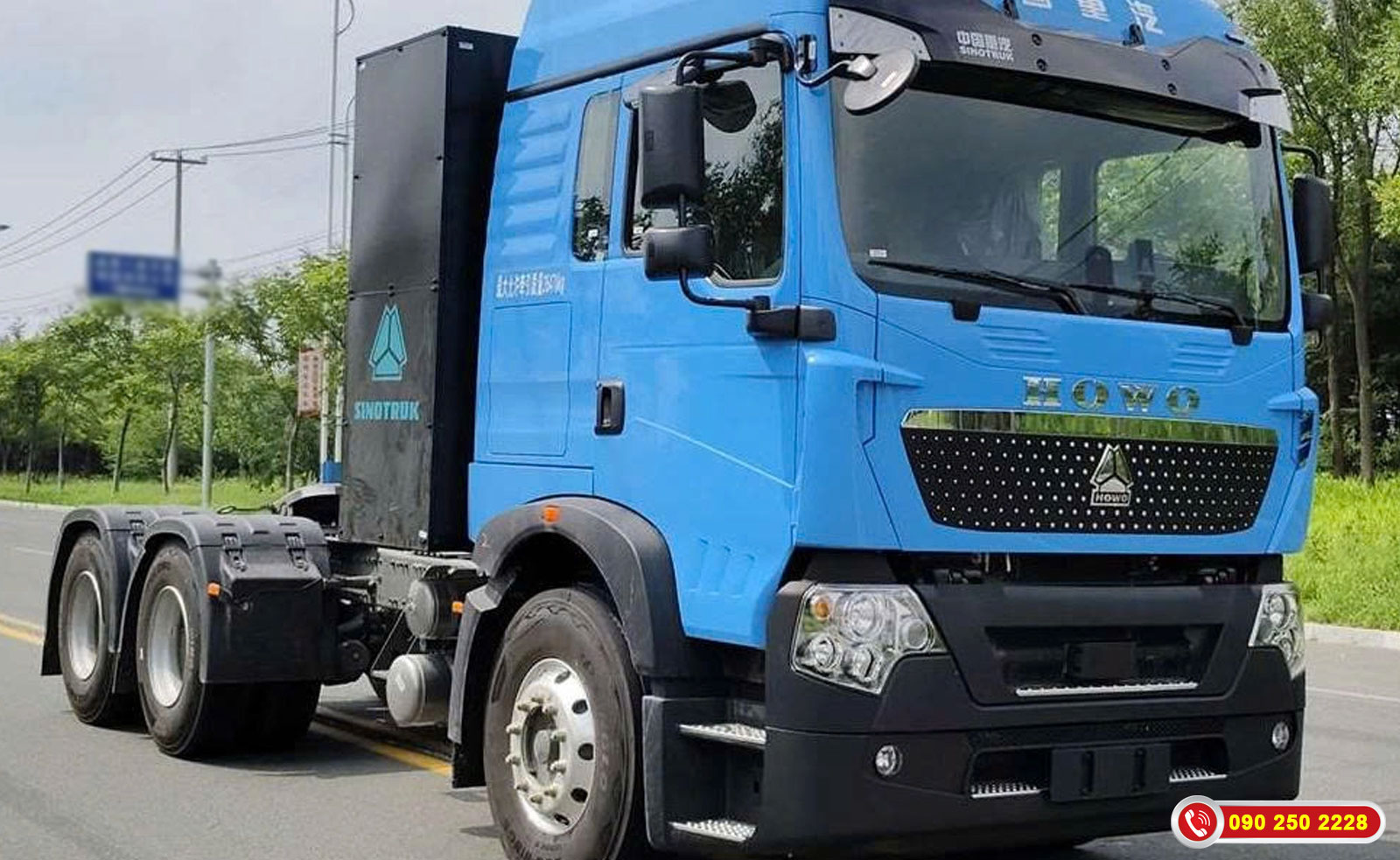 Xe đầu kéo điện loại pin đeo lưng