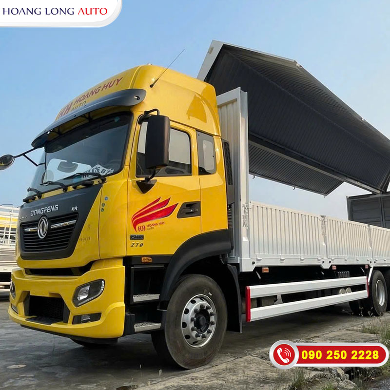 Xe-tải-Dongfeng-thùng-cánh-dơi-13-tấn Xe tải Dongfeng thùng cánh dơi 13 tấn