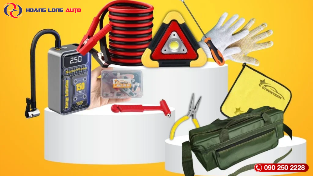 Bộ dụng cụ xử lý sự cố khi đi đường dài