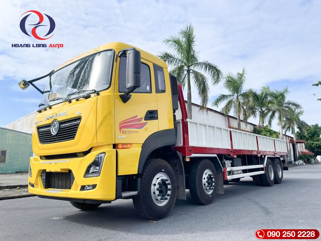 Thùng Lửng KL340 - Thấp - TS Dongfeng chính hãng