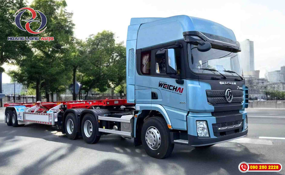 Đầu kéo Shacman X5000 440HP động cơ wechai