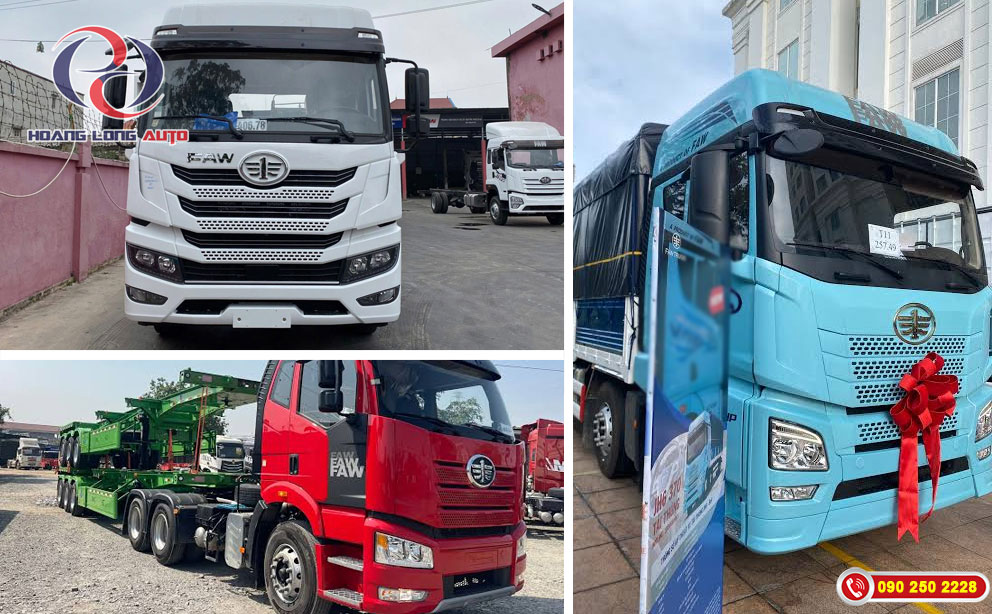 FAW JH5 320HP trong đợt bàn giao cho khách hàng