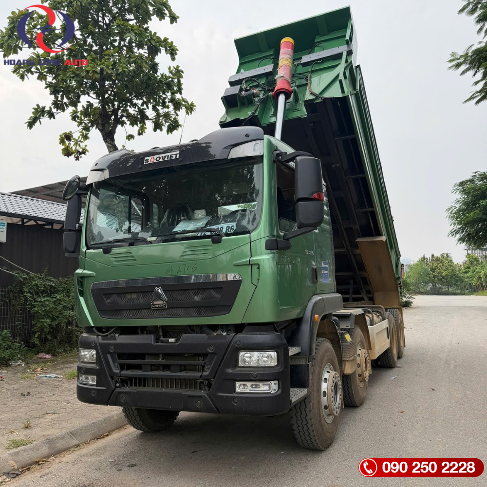 Xe Ben Chở Bùn Thải Howo - Giải Pháp Vận Chuyển Bùn Đất Và Vật Liệu Công Trình