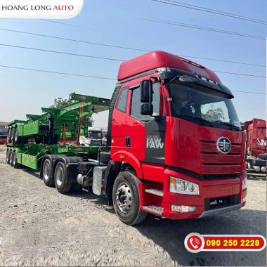 Xe Đầu Kéo FAW JH5 320HP tại Showroom